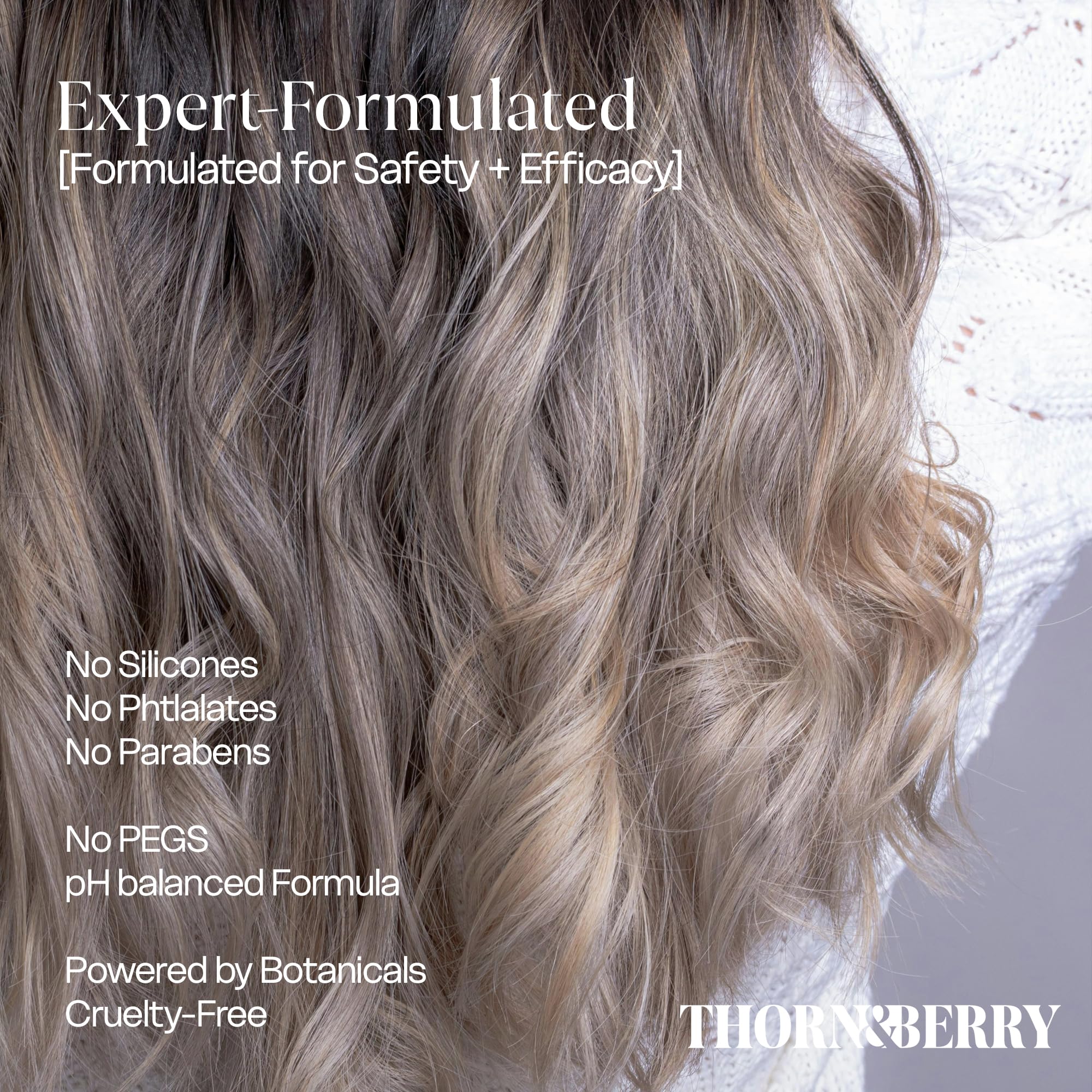 Thorn & Berry lightweight formula absorbs quickly without buildup