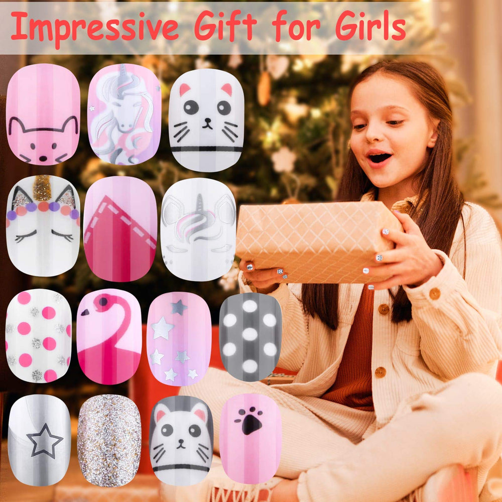 Thrilez 144-piece nail set offers abundant pattern options.