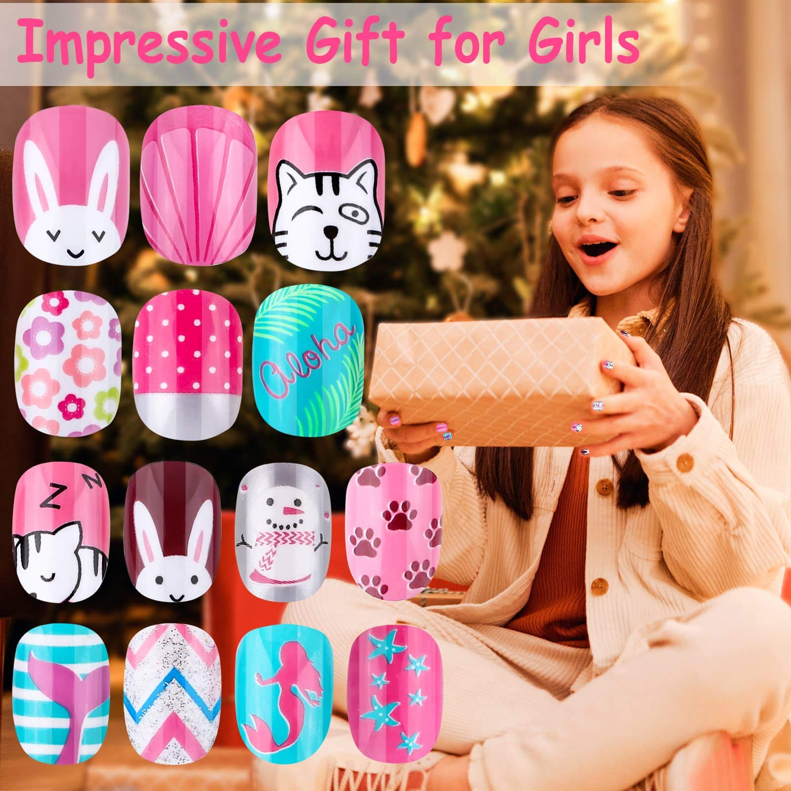 Thrilez gift-ready nails pack, perfect for holidays, birthdays, and party favors.