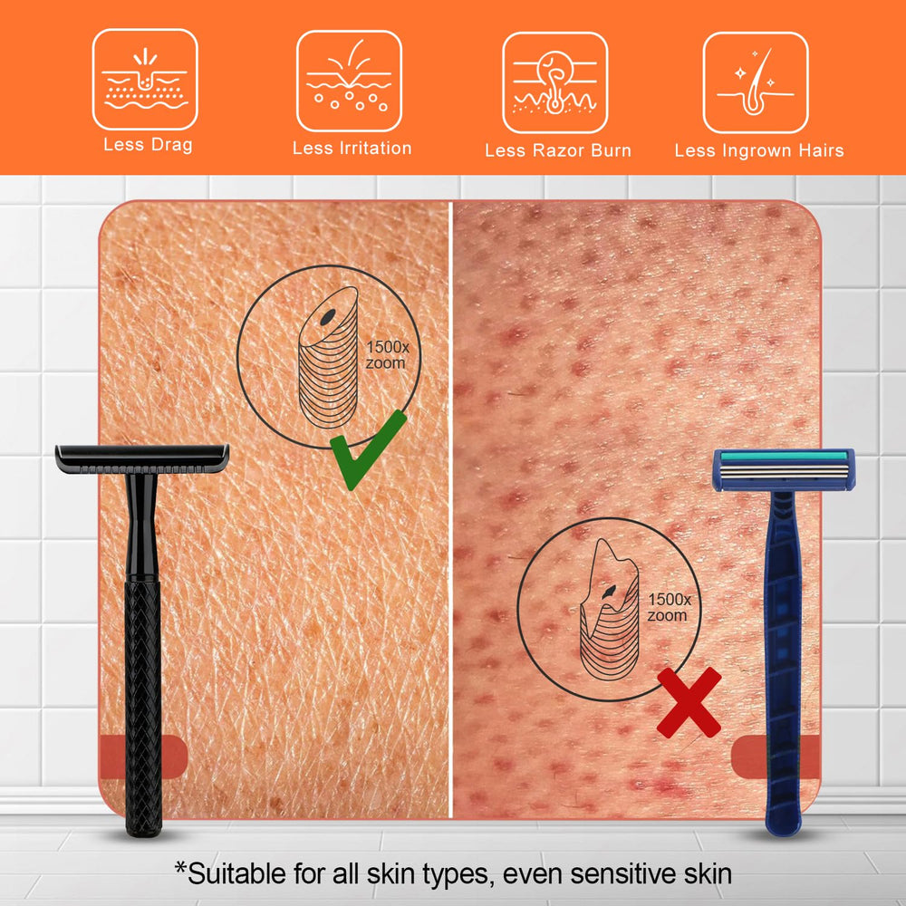 THURLADY razor cap detail highlighting durable copper-zinc alloy