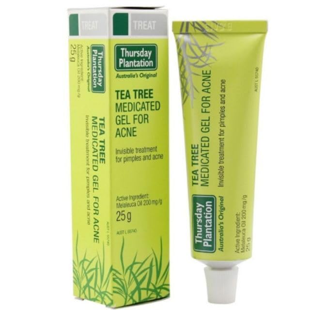 Applying Thursday Plantation Skin Control XL Patch on blemish