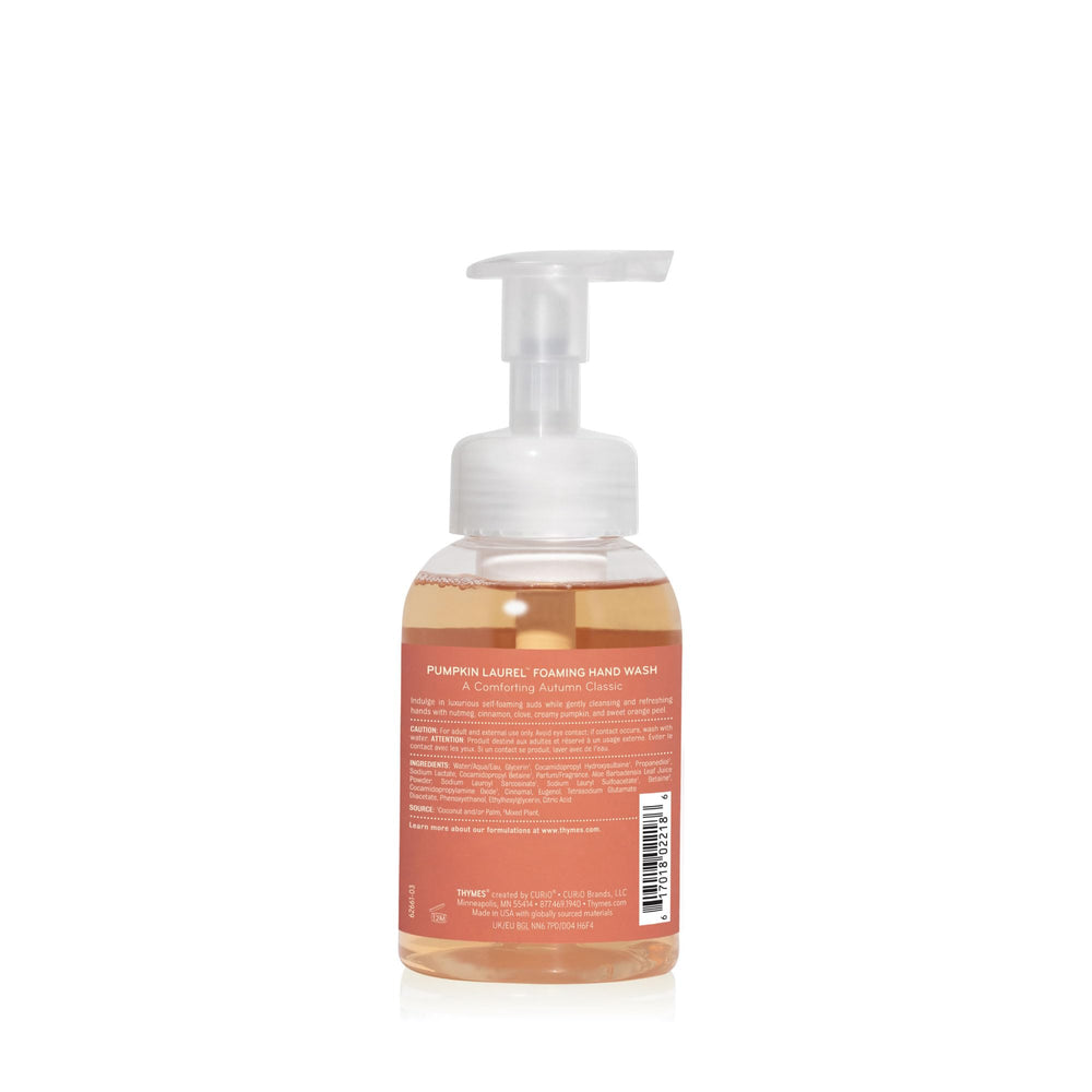 Thymes cruelty-free label indicating ethical formulation.