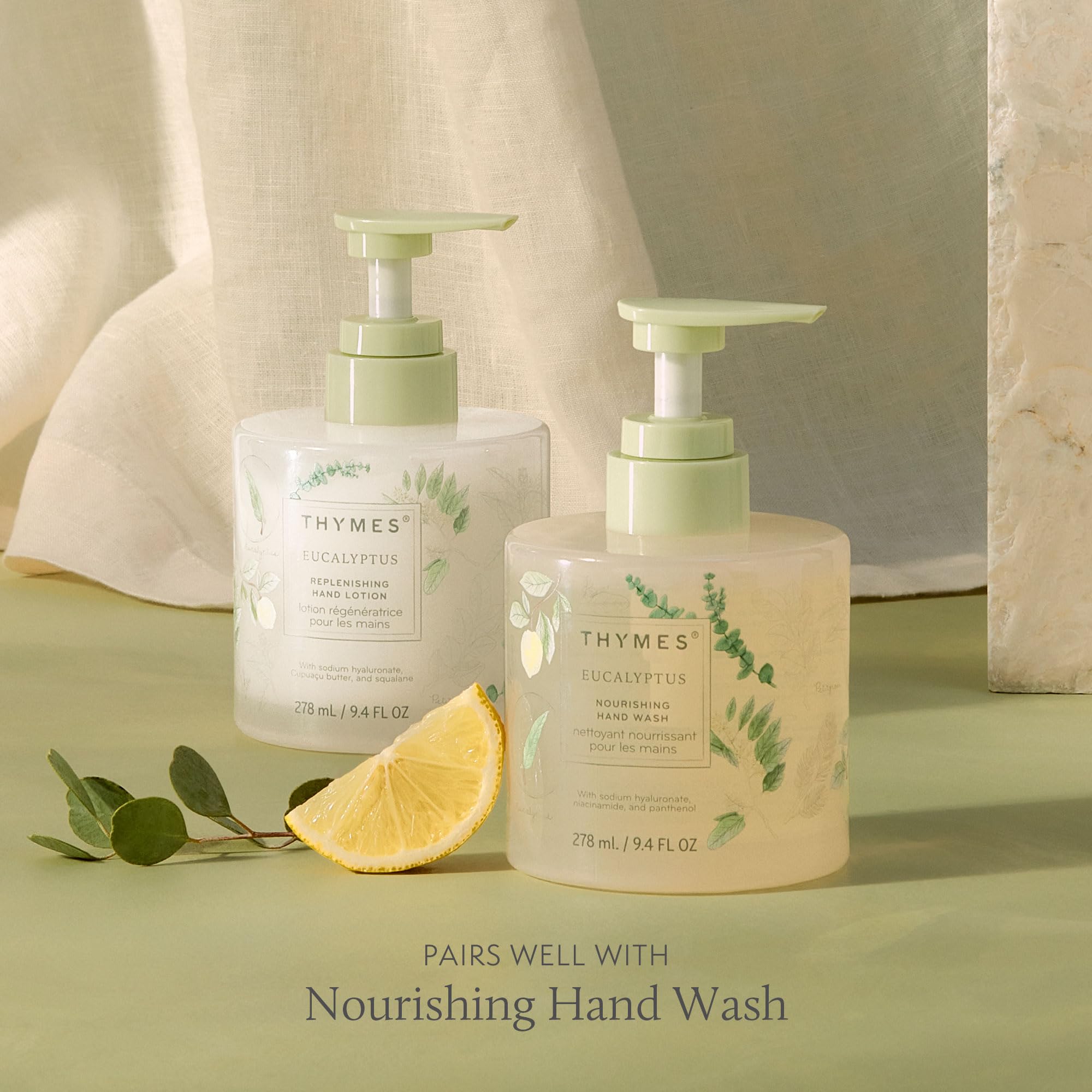Thymes cupuaçu butter nourishes the formula with rich emollients