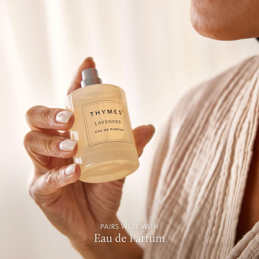 Cruelty-free and vegan Thymes logo emphasizing ethical skincare choices.