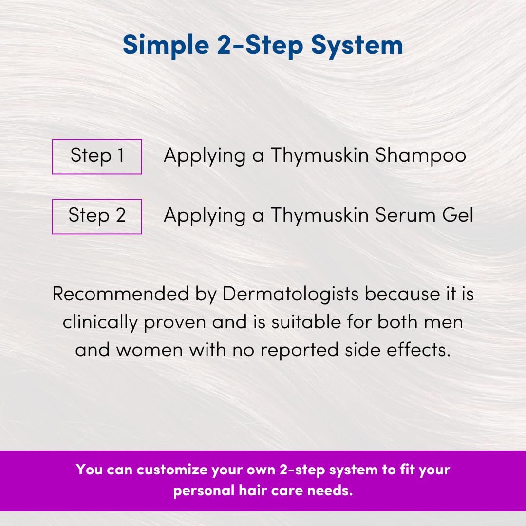 Thymuskin Forte Serum clear labeling encourages long-term scalp nourishment routines.