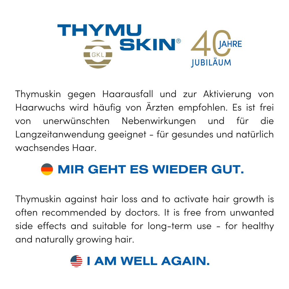 Thymuskin Med Shampoo tips on a luxurious routine for healthier-looking hair.