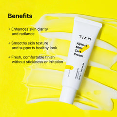 Cap close-up of TIAM Alpha-5 Mela Care Cream packaging