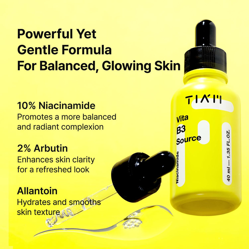 Face application close-up illustrating quick absorbing finish of TIAM serum