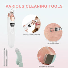TIANMENSHAN blackhead remover with 3-level suction enables precise pore care