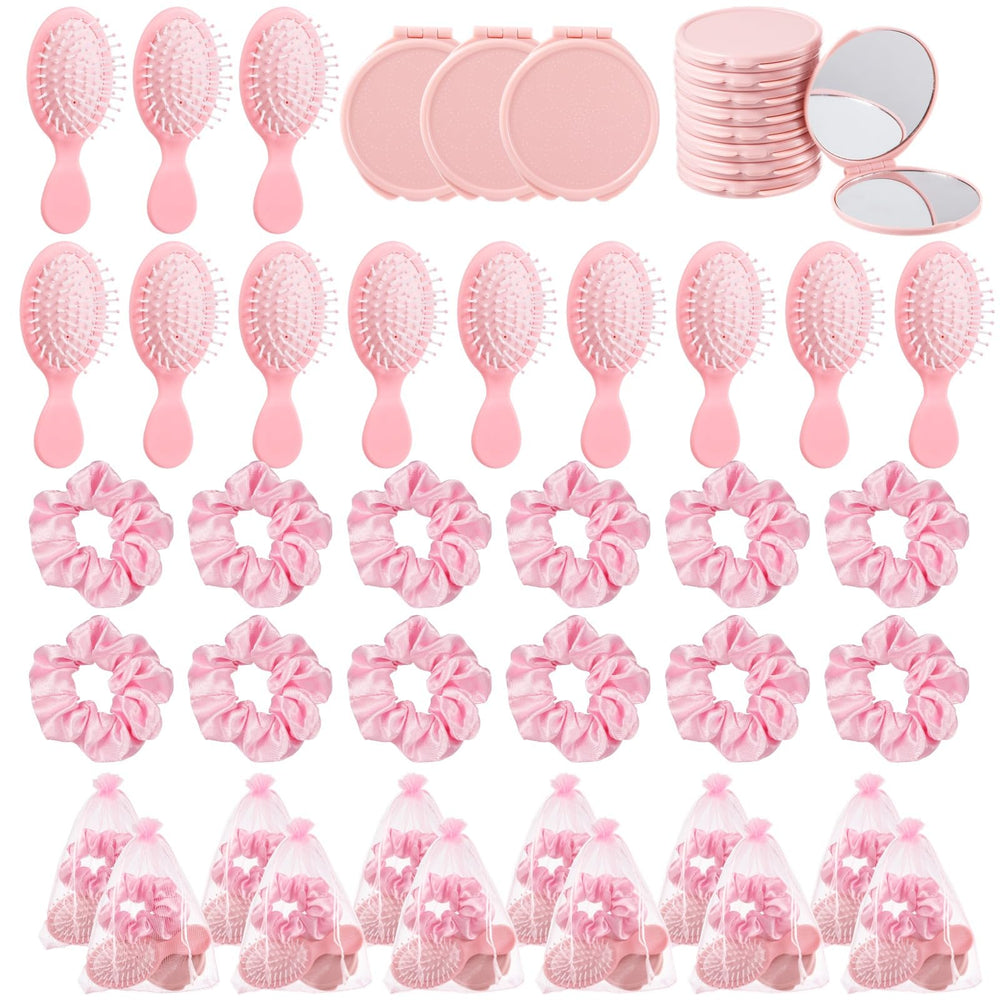 Tideme pink hairbrushes with ergonomic grip for quick styling