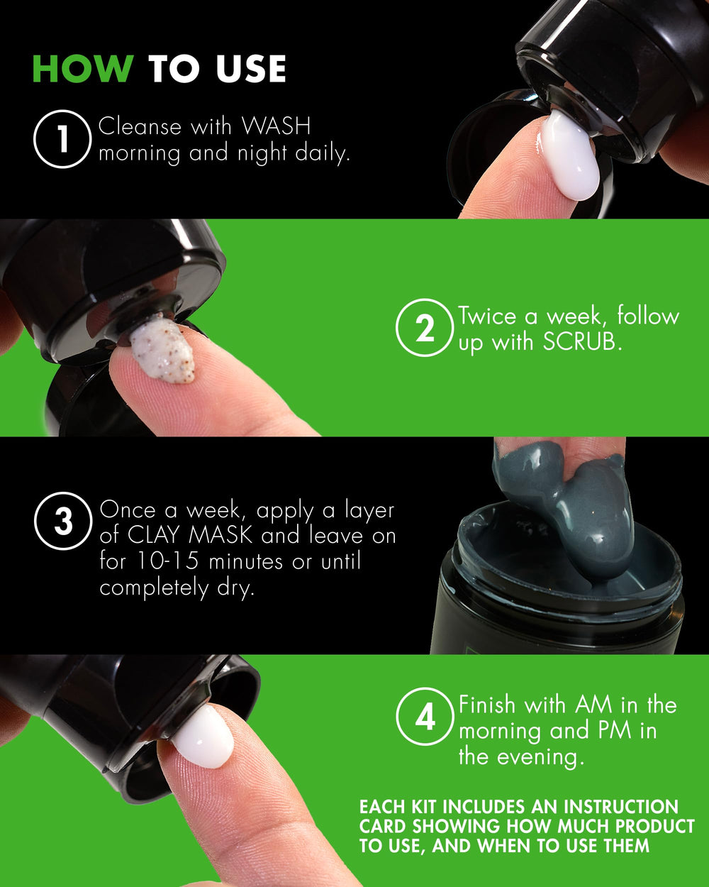 Tiege Hanley Charcoal Clay Mask purifies pores and balances shine.