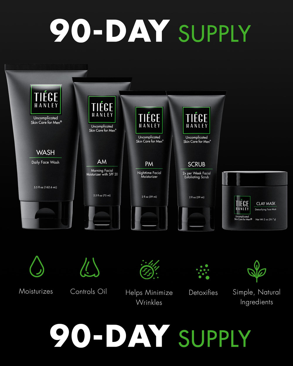 Tiege Hanley PM Moisturizer replenishes overnight hydration.