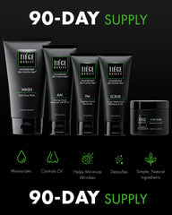 Tiege Hanley PM Moisturizer replenishes overnight hydration.
