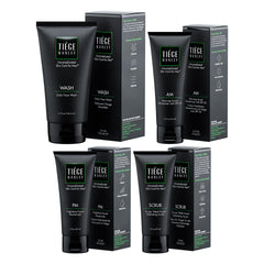 Tiege Hanley Face Wash bottle shown for balanced, clean skin.
