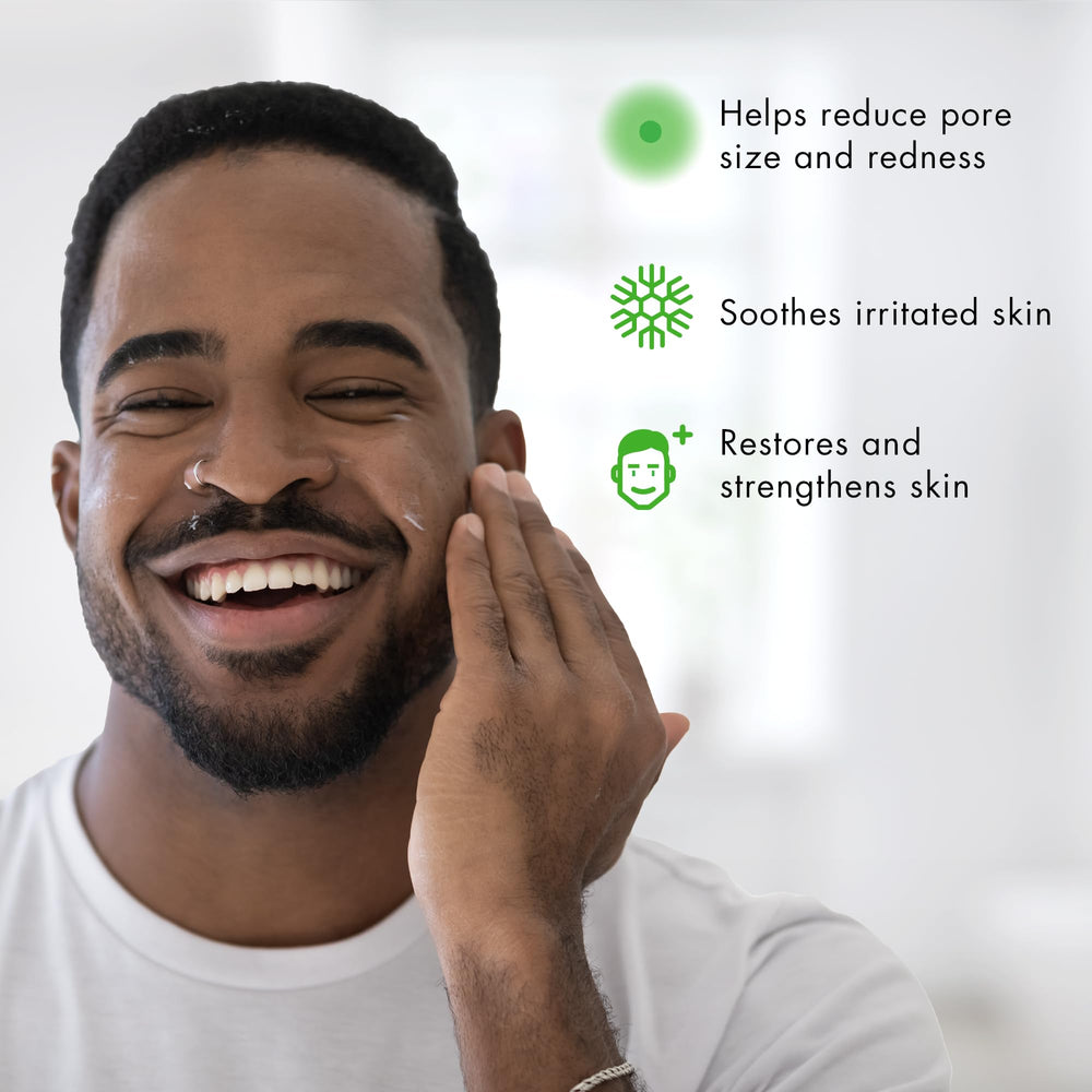 Tiege Hanley Acne Serum ingredient focus, featuring salicylic acid for pore care