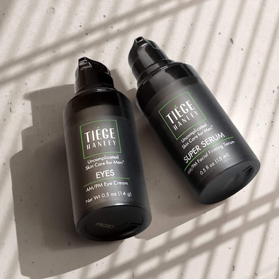 Tiege Hanley Eye Cream close-up with Niacinamide benefits