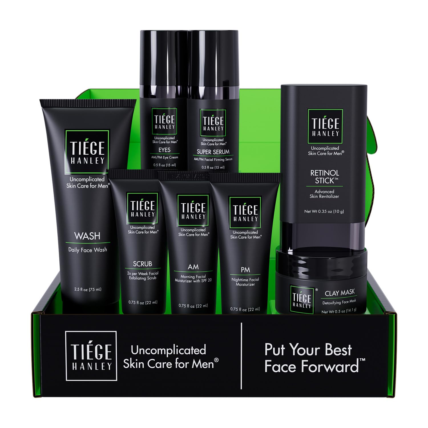 Tiege Hanley Level 5 Face Wash for men, gentle cleanse that nourishes without over-drying