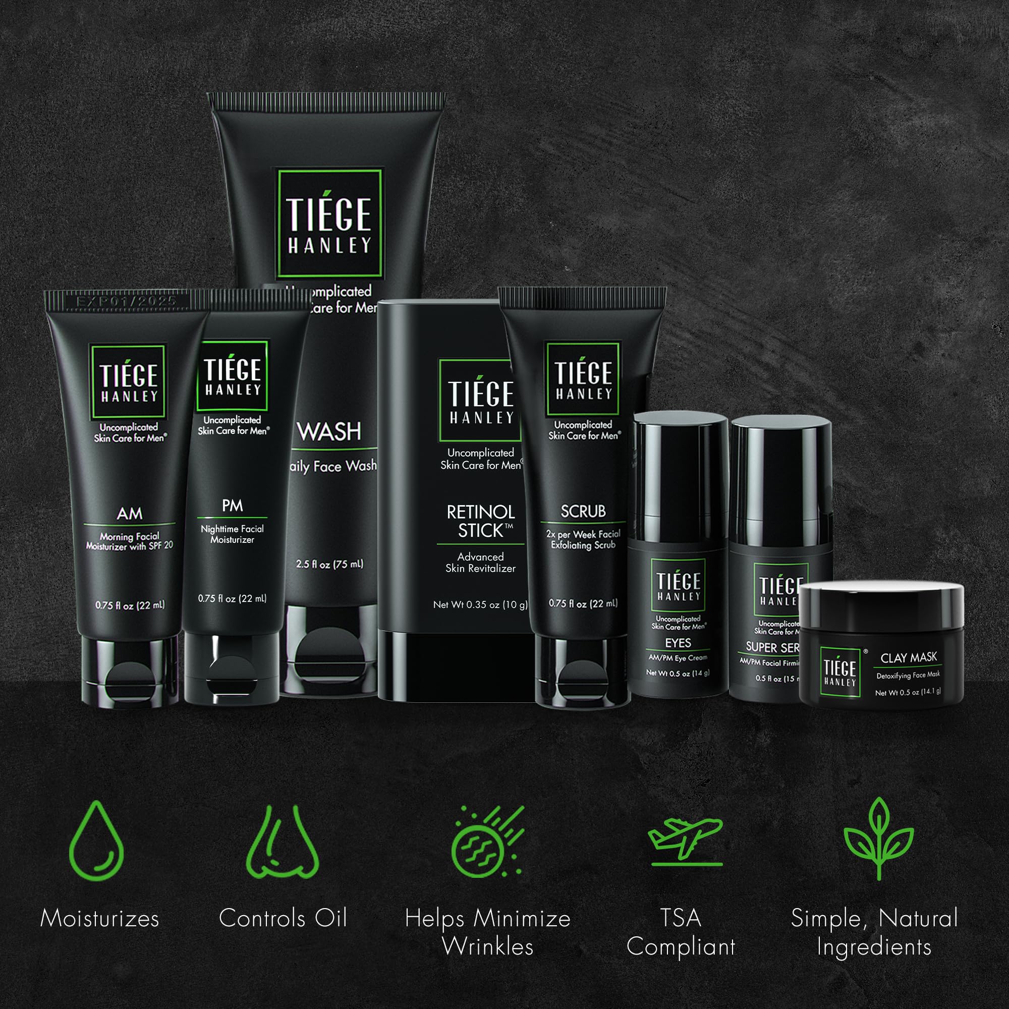 Tiege Hanley Level 5 PM Moisturizer, overnight hydration to support skin resilience