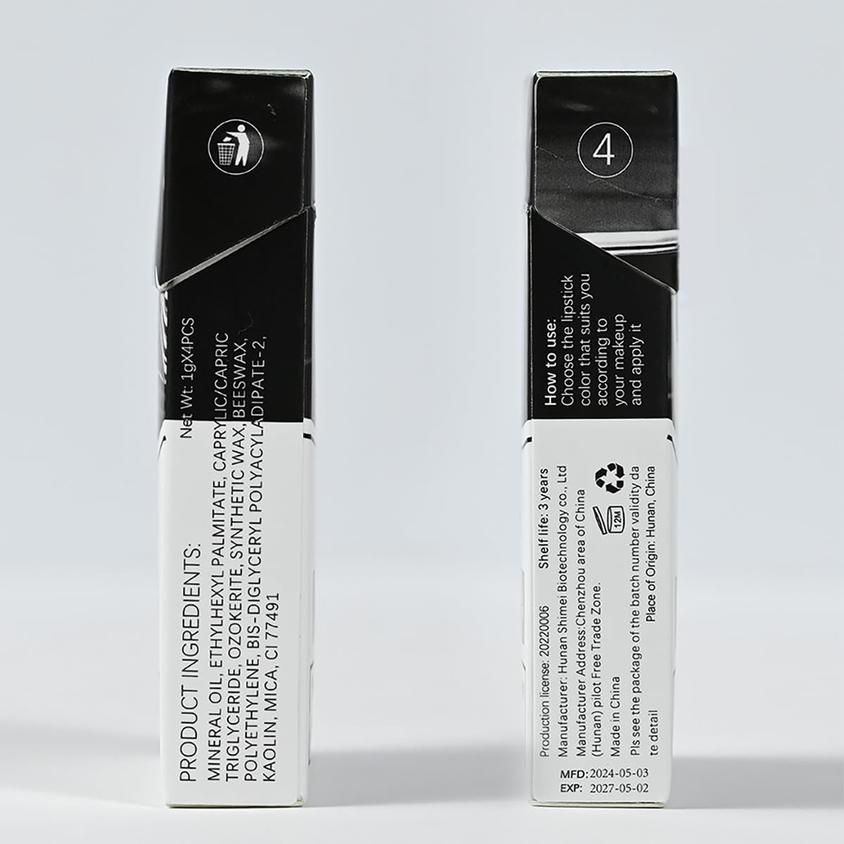 Tiejdhr gift-ready lipstick set makes a stylish present for beauty lovers.