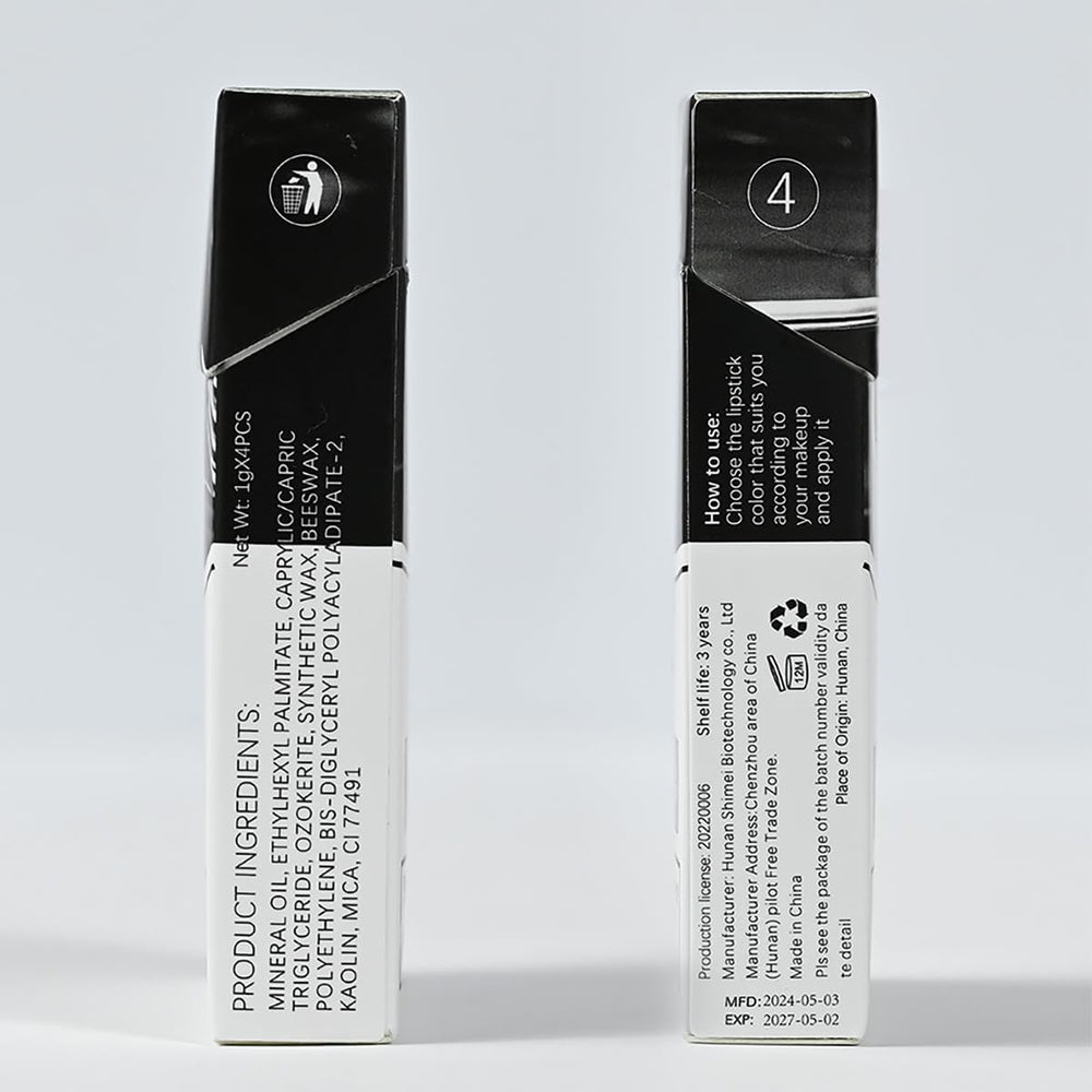 Tiejdhr gift-ready lipstick set makes a stylish present for beauty lovers.