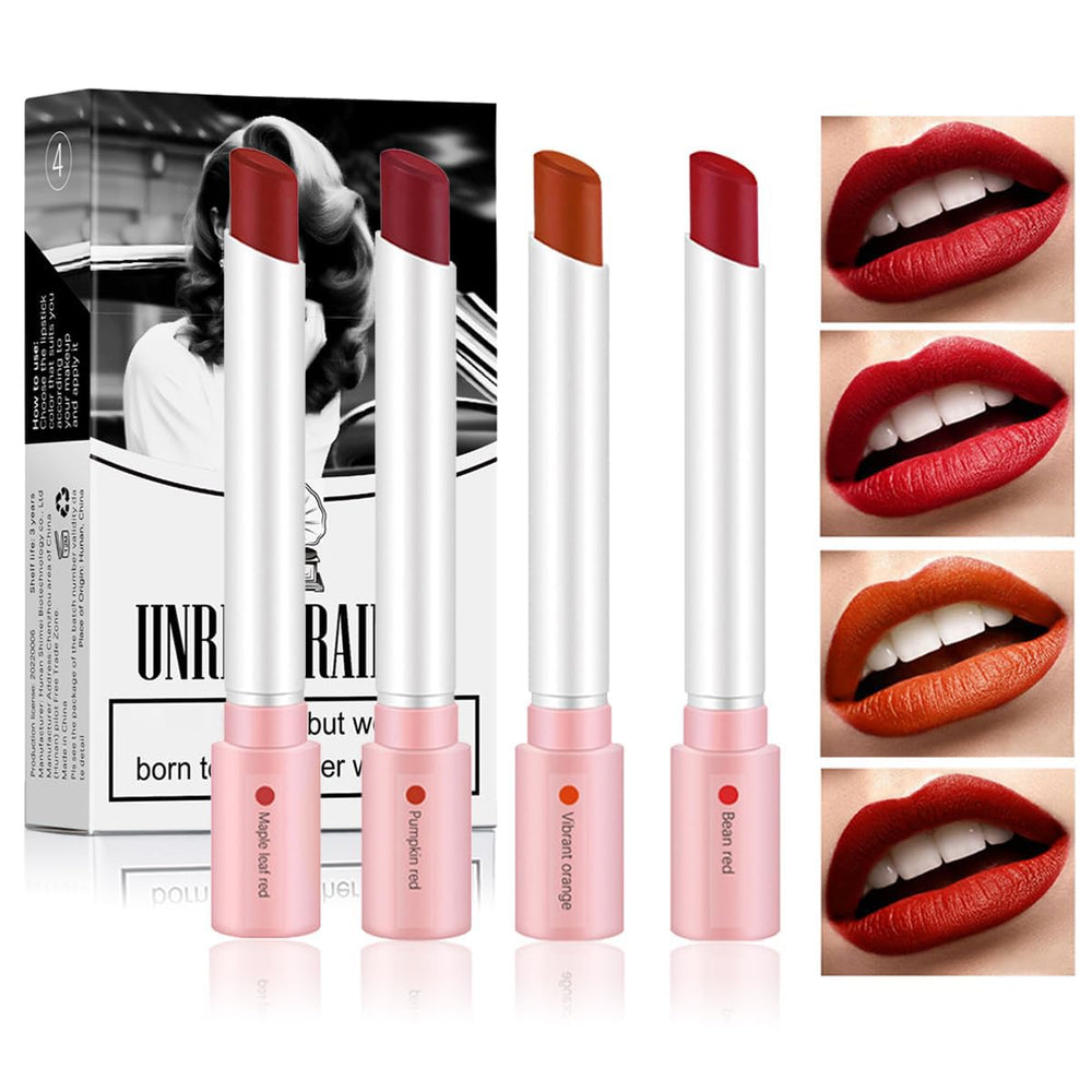Tiejdhr mini tube mate packaging with cigarette case design for on-the-go touch-ups.