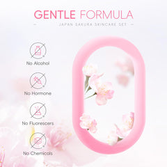 Tiejdhr Sakura Skincare Toner 100ml balances skin for better absorption.