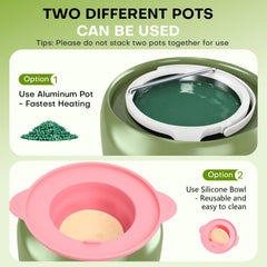 TIKESI silicone bowl for easy cleanup and reuse