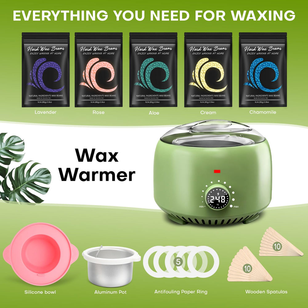 TIKESI included user manual for safe at-home waxing