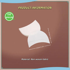 TIKIYOUN under-eye pads stay lint-free for clean, mess-free application.