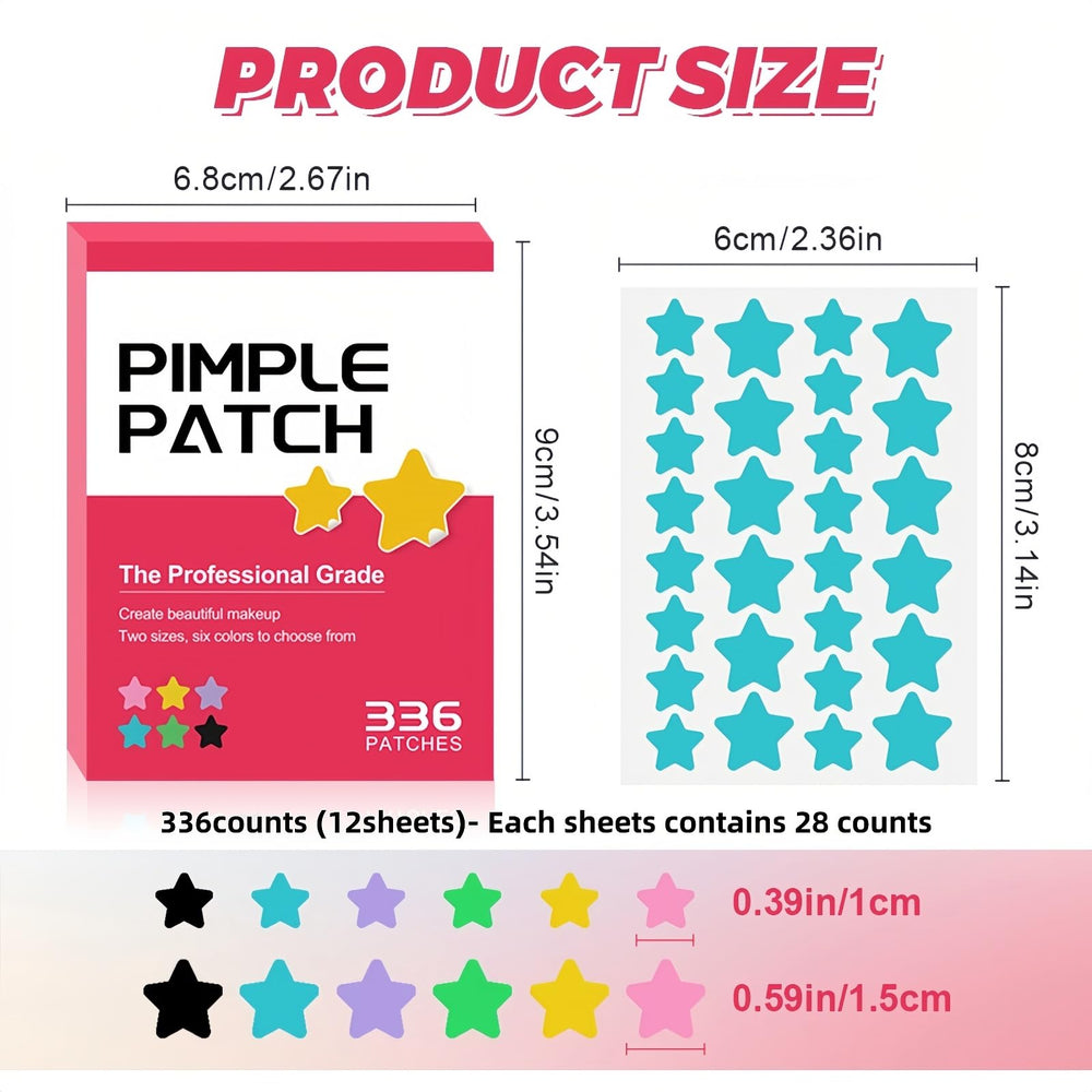 TIKYOUN patches in six colors for playful yet protective blemish care