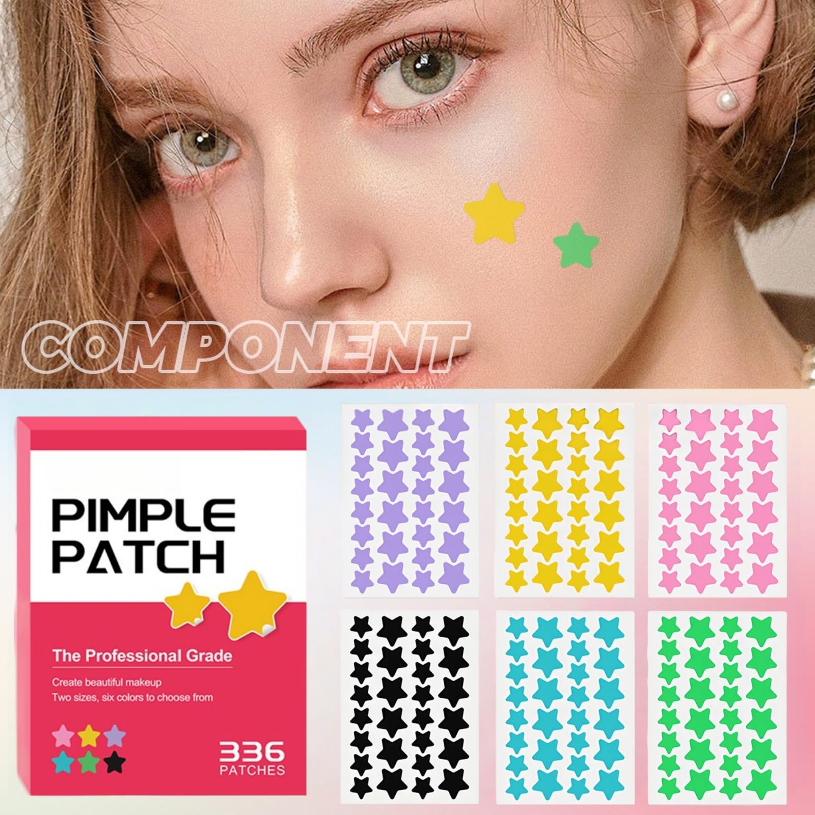 Two patch sizes from TIKYOUN for precise blemish coverage