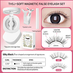 Tiliraiy applicator shown delivering precise, easy placement of magnetic lashes.