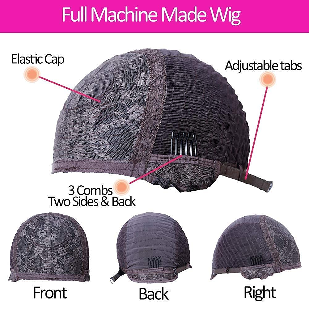 TIMANZO natural-looking color wig offers quick fashion updates.