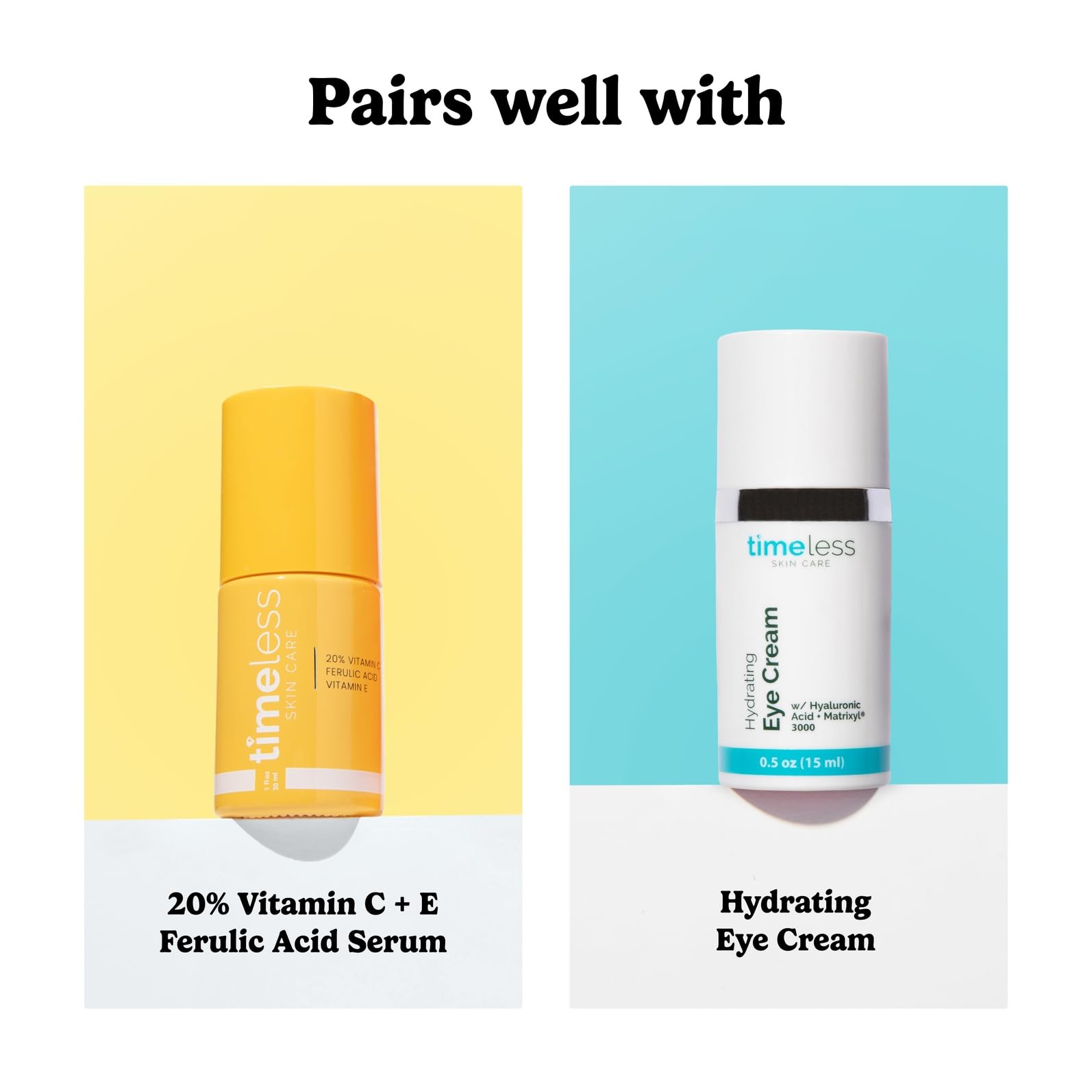 Timeless Skin Care Argan Oil packaging highlights fragrance-free and cruelty-free promise