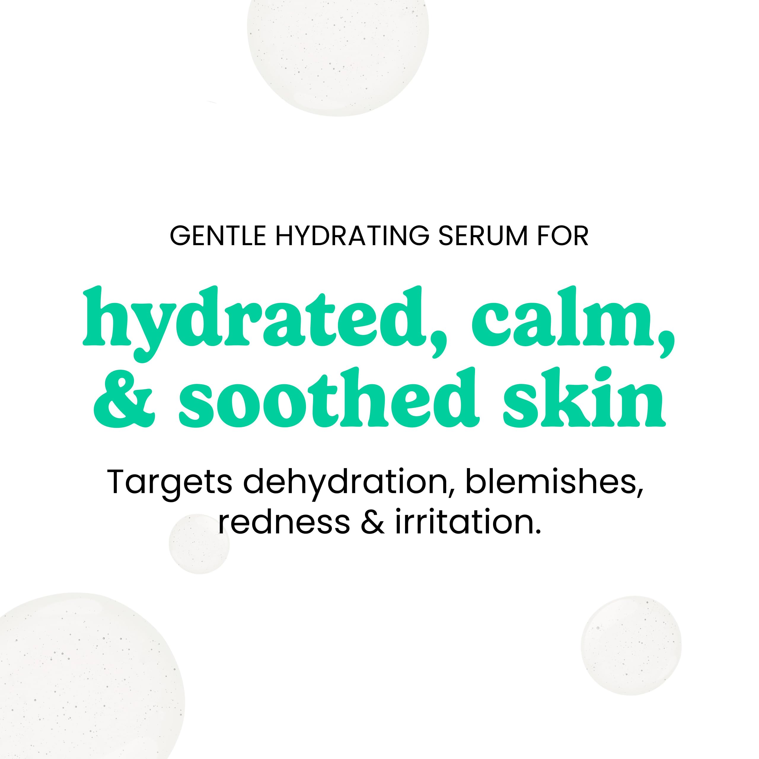 Close-up of Timeless Skin Care B5 Serum texture showing lightweight, non-greasy feel