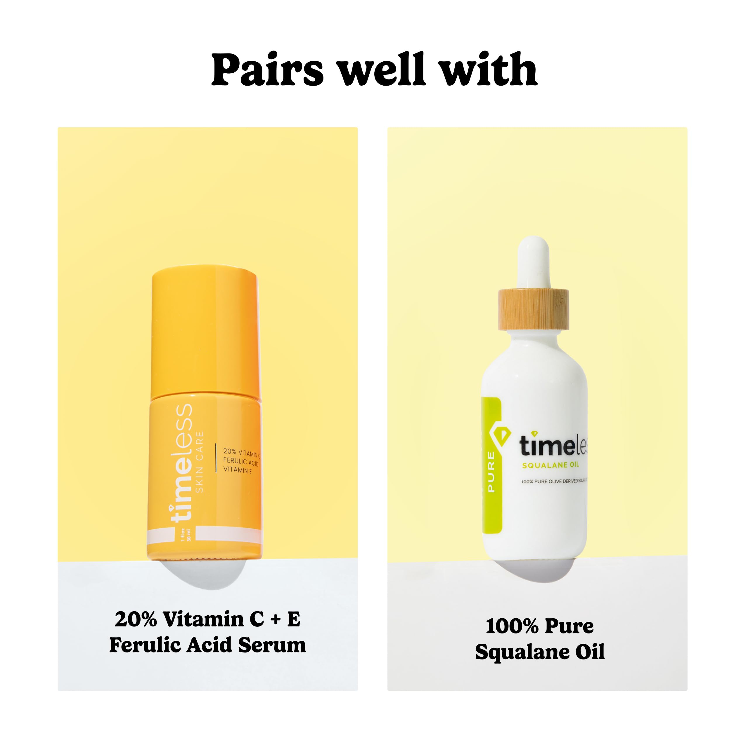 Timeless Skin Care Coenzyme Q10 Serum application demonstration shows easy use.