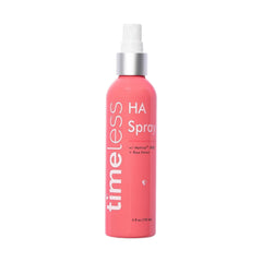 Timeless Skin Care HA Matrixyl 3000 Rose Spray bottle for daily hydration.