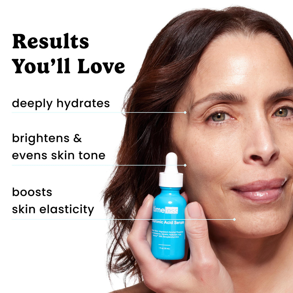 Serum being applied to clean skin during daily routine