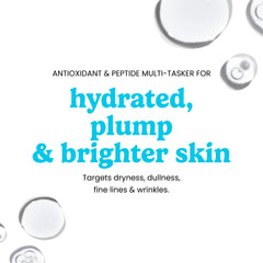 Close-up of the serum texture showing a light non-greasy consistency