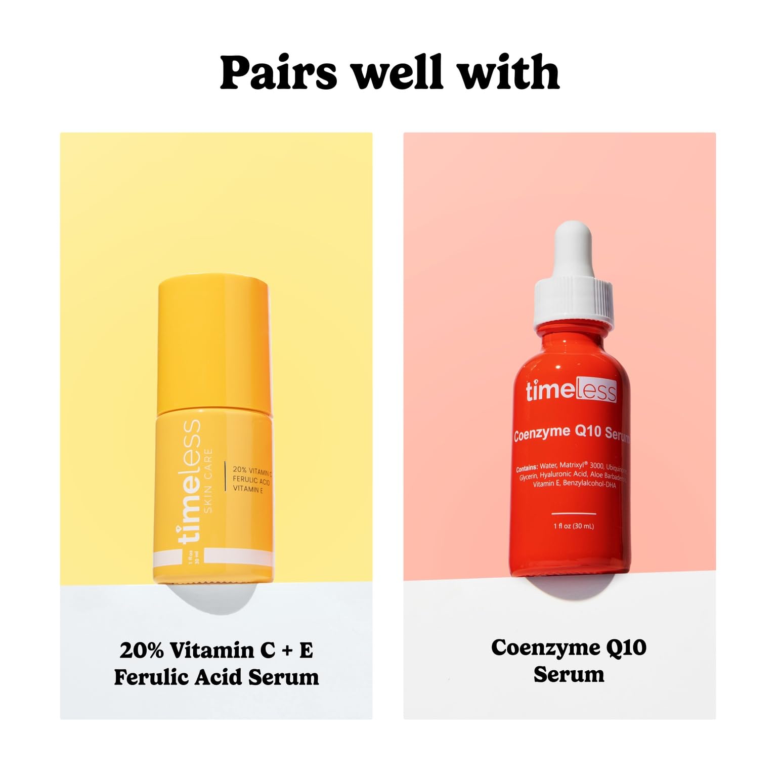 Timeless Skin Care hydration glow on skin after use.