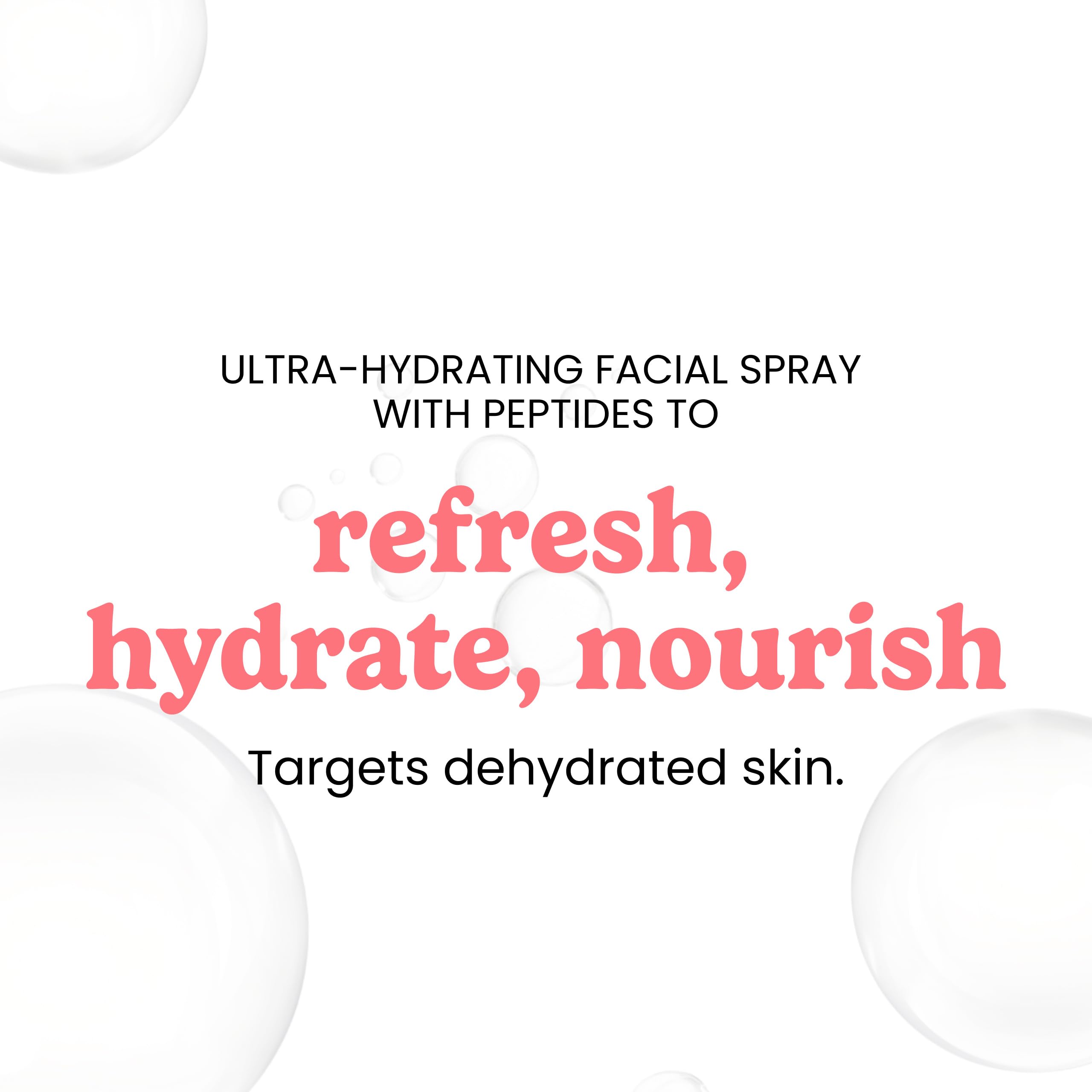Timeless Skin Care Rose extract skin mist glass bottle emphasizes vitamin-rich hydration.