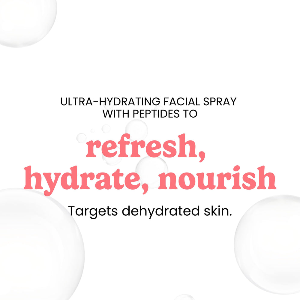 Timeless Skin Care Rose extract skin mist glass bottle emphasizes vitamin-rich hydration.