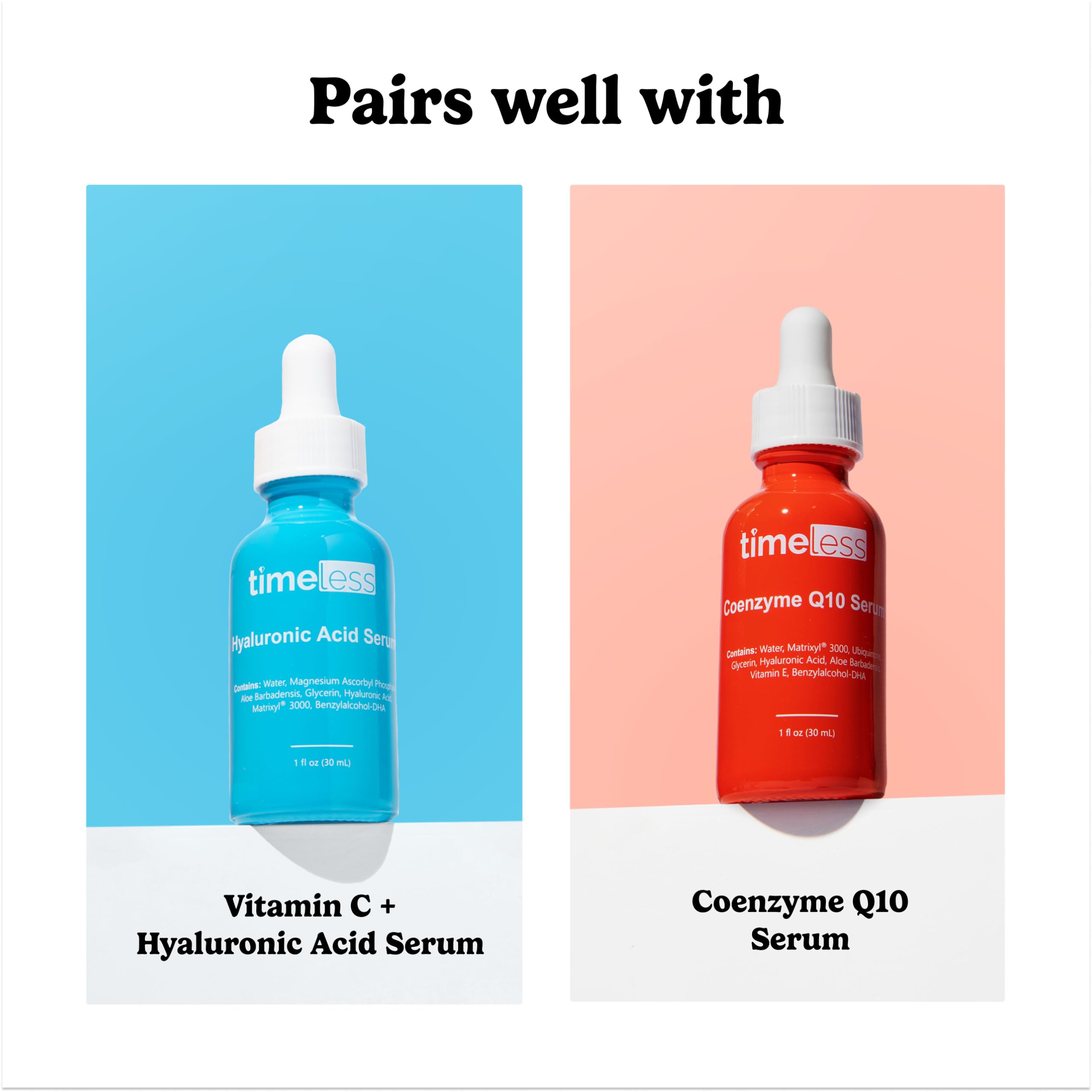 Fragrance-free Timeless Squalane Oil suitable for sensitive skin