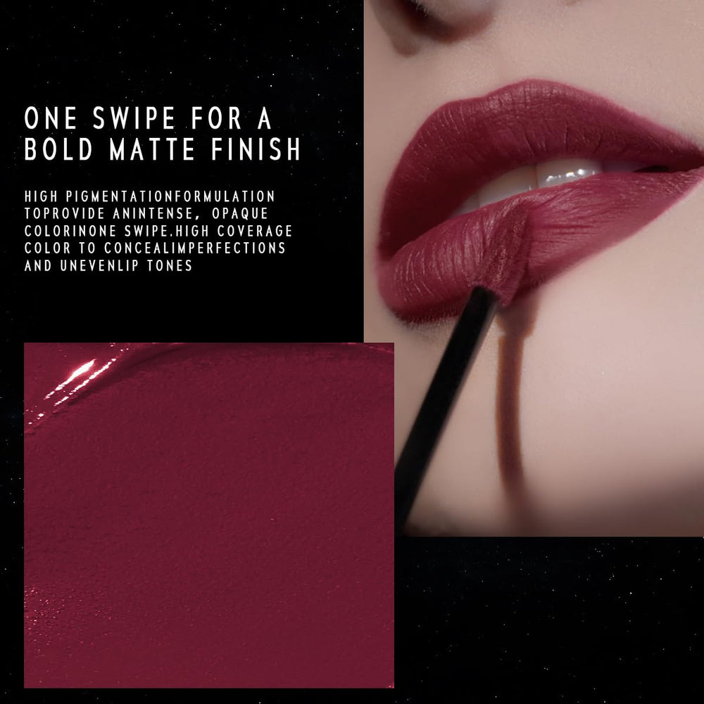 TIMEPHORIA Eternal Lip Matte 08 Avaris long-wear comfort on lips during the day