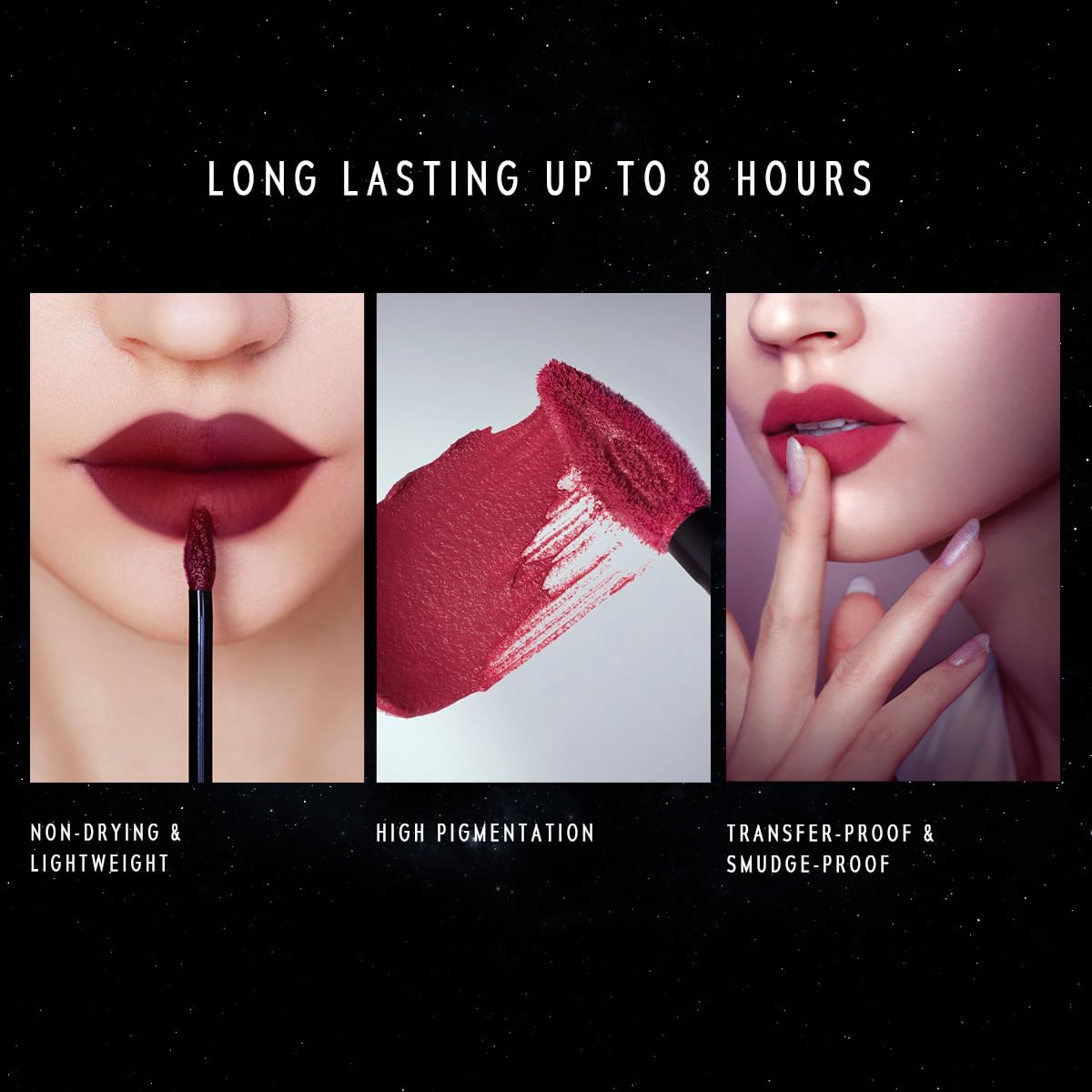 TIMEPHORIA Nebula Velvet Lip Cream velvet-matte finish on lips for everyday elegance