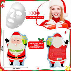 Boxed packing of Timgle Christmas masks, ready for stocking stuffers and festive care.