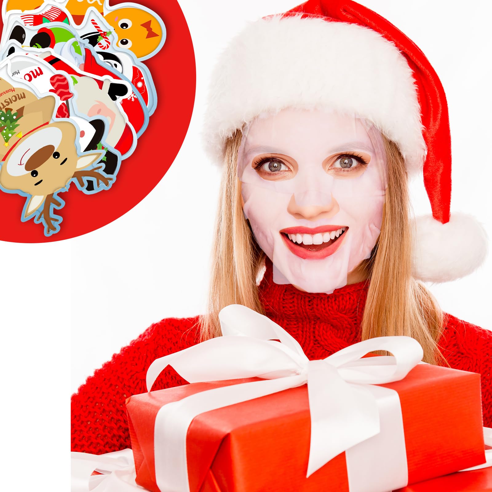 Timgle gnome mask, charming holiday vibe perfect for gifting and self-care.