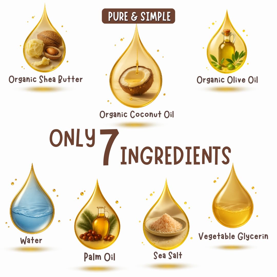 TINOQ fragrance-free baby bar soap lather shows creamy, mild cleansing.
