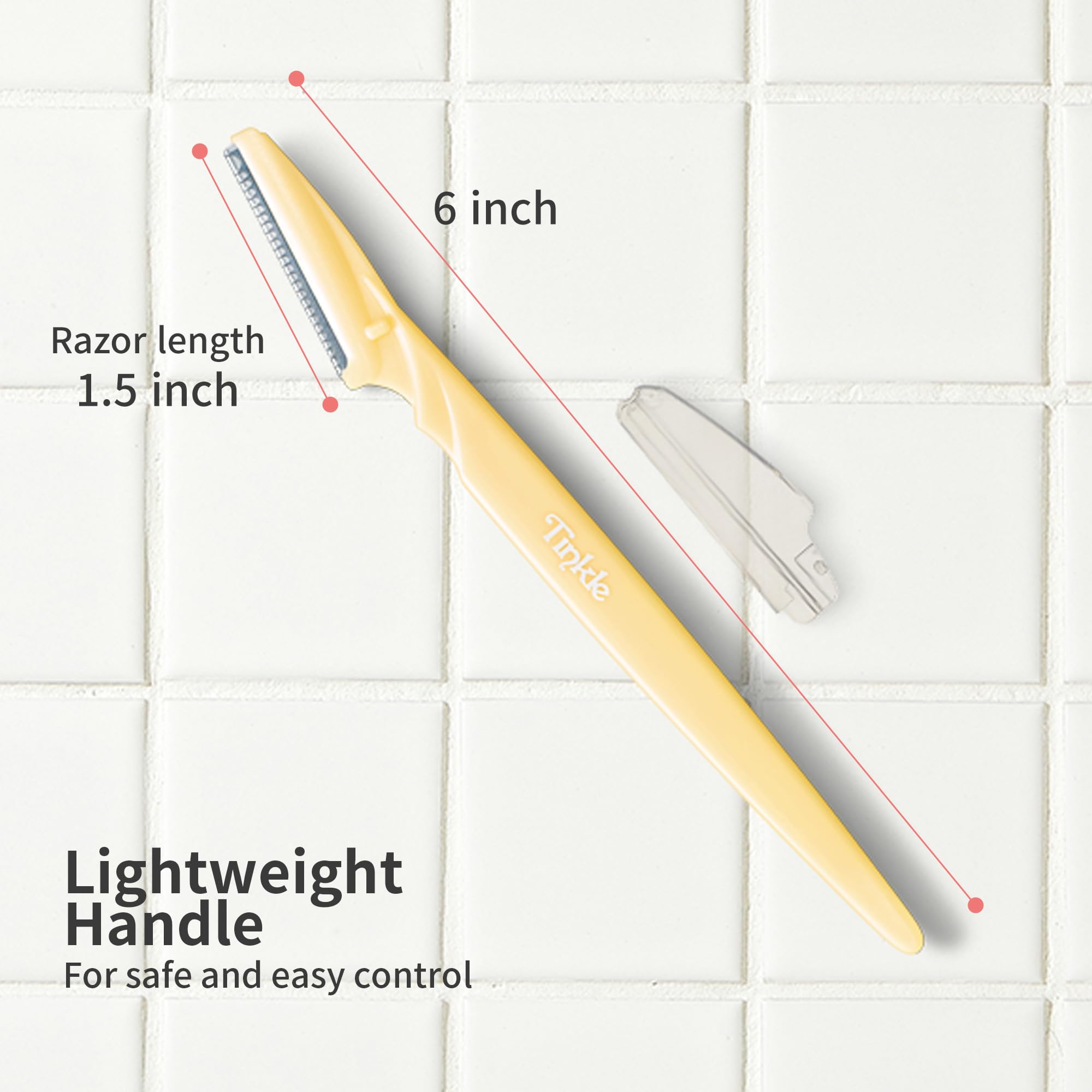 Tinkle beginners-friendly use shot emphasizing simple, safe grooming.