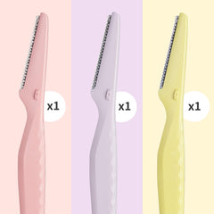 Tinkle Everglow Eyebrow Razor for precise shaping and grooming.